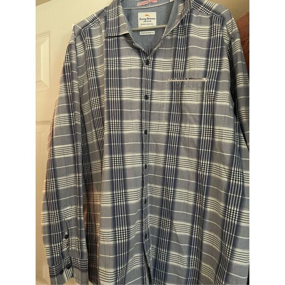 Tommy Bahama Men's Island Crafted Life Is One Long Weekend Button Shirt Size XXL - Picture 13 of 16